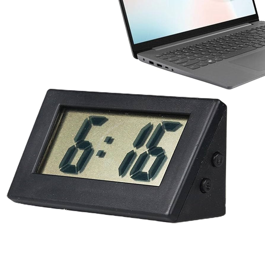 タイマー機能付きデジタル式時計（ジャンク品） 時計付き大画面デジタルタイマー ピンク [品番]08-1555｜株式